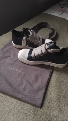 Rick owens jumbo lace low (VENDIDO) @CANSADODASROUPAS 