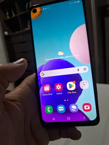 Samsung A21S so ta funcionando uma câmara