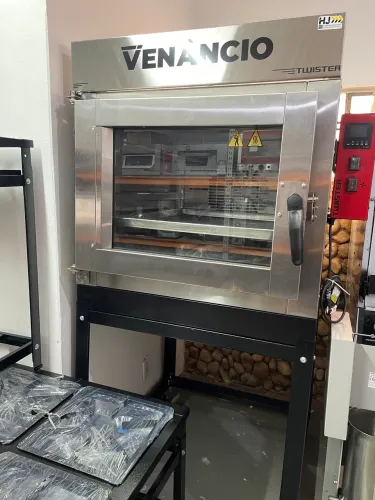 MB Forno Twister de padaria 5 esteiras a gás - Venâncio