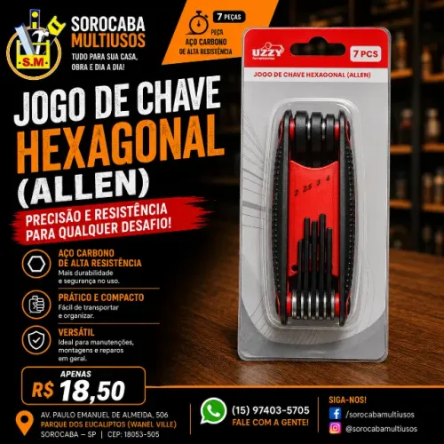 JOGO DE CHAVES ALLEN