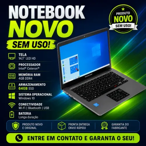 Notebook Novo em Promoção