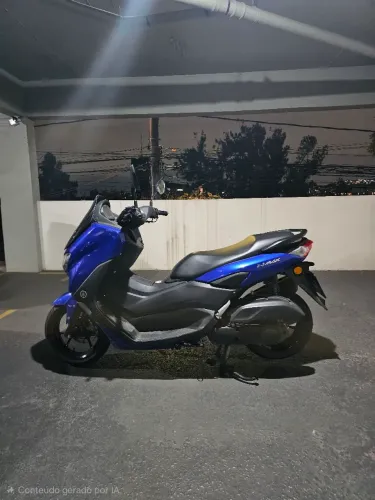 NMAX 160 ABS 2024 Azul - Baixa KM - Único Dono