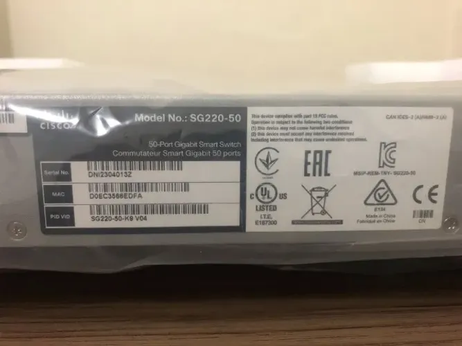 Switch Cisco SG220-50