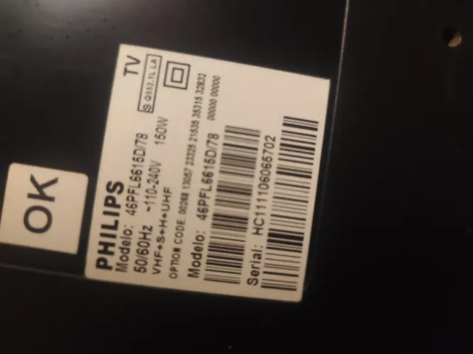 Vende se 2 TVs de 49 e 46 polegadas Philips e LG