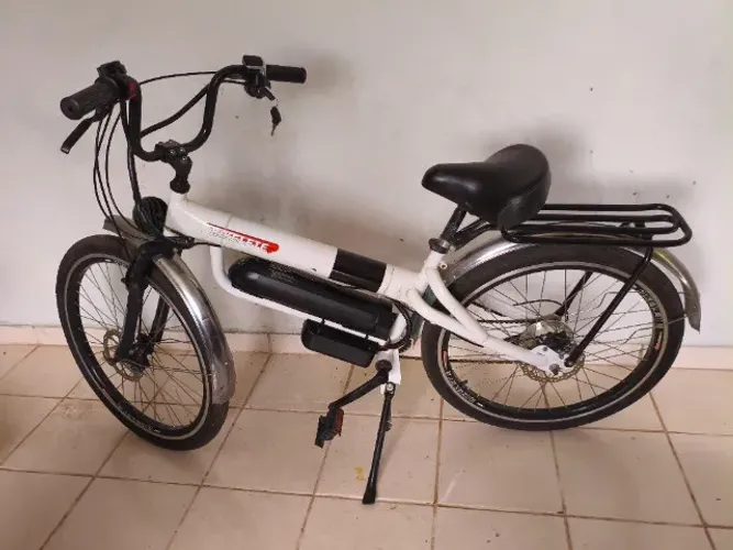 Bike Elétrica Aro 24 350W | Bateria de Lítio | Econômica e Confortável