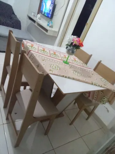 MESA DE JANTAR ACEITAMOS CARTÃO ENTREGA IMEDIATA GRÁTIS 