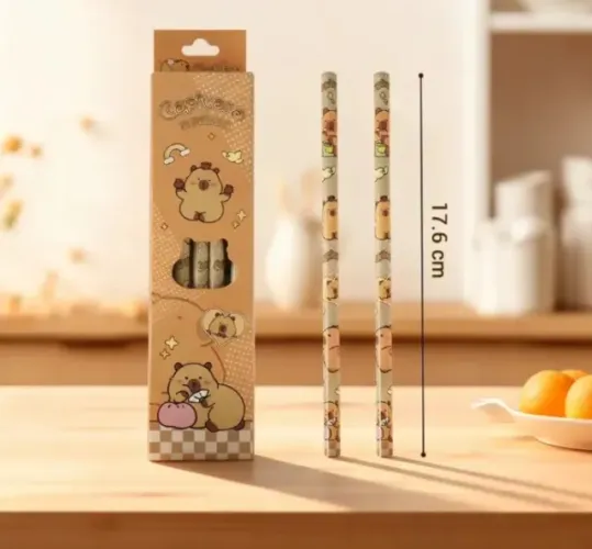 Kit 12 Lápis De Grafite - Capyvara, Material EscolarKit 12 Lápis De Grafite - Capyvara