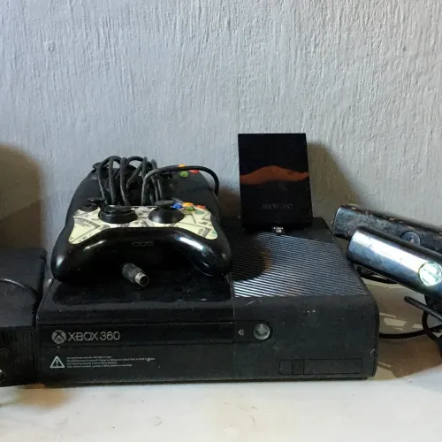 Xbox Super Slim Kinect Controle Hd 