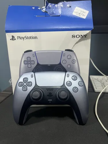DualSense controle PS5 cinza