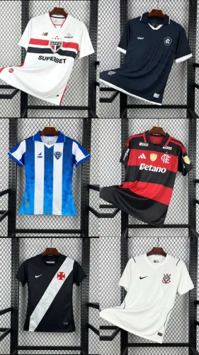Camisas tailandesas versão masc/femin 