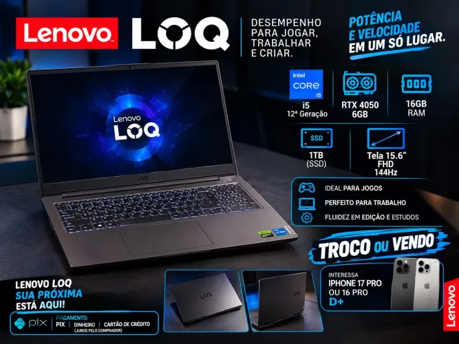Notebook Lenovo LOQ