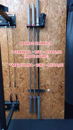 BARRA OLÍMPICA 20Kg