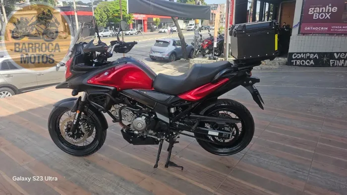 V- STROM 650 XT ABS * ACESSÓRIOS  VERMELHA 2015/2016