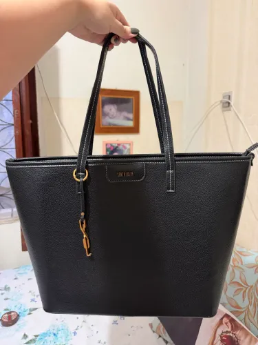 Bolsa Santa Lolla original preta - tamanho grande - usada 1 vez