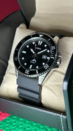 Relogio Casio Duro Marlin Black
