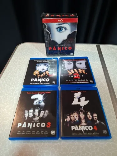 Blu-ray - Coleção Pânico - Originais Dublados