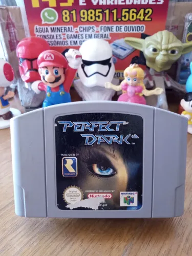 Vendo cartucho original Perfect Dark EUROPEU para o Nintendo 64 !!!
