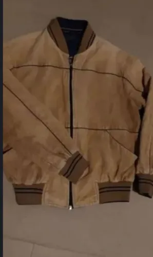 Jaqueta masculina bomber dupla face G