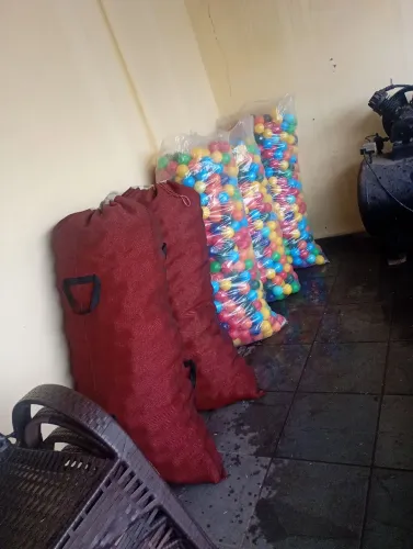 Bolinhas plástica