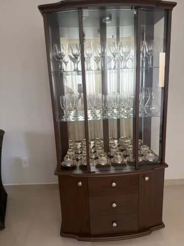 Cristaleira MDF Atlântida Móveis