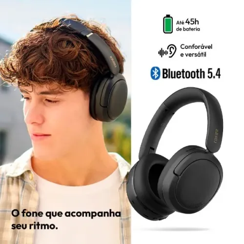 Fone Over-ear Bluetooth 5.4 W800BT-SE EDIFIER