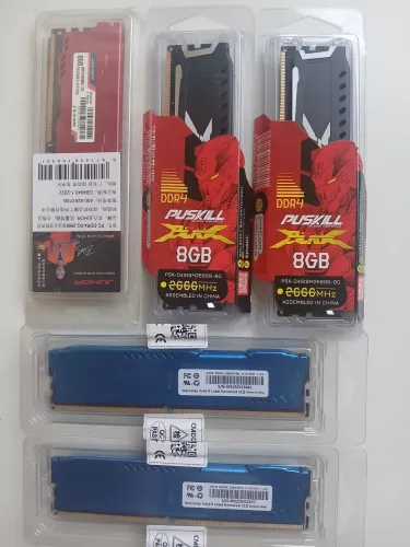 MEMÓRIA RAM DDR4 8 GB FREQUÊNCIA 2666 PRA COMPUTADOR