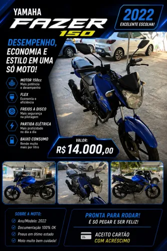 Yamaha Fazer 150 2022