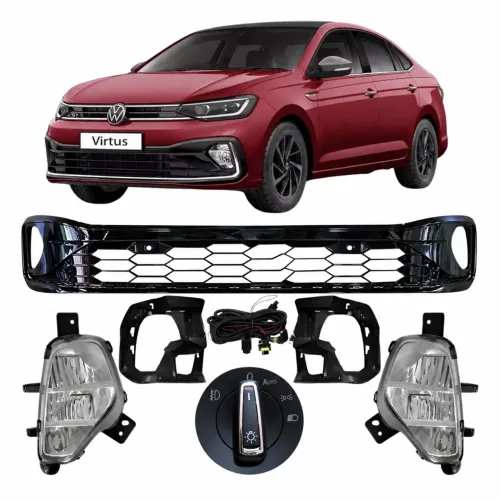Kit farol de milha Virtus Exclusive