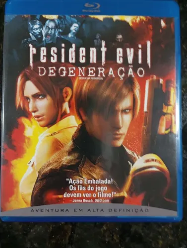 Blu-ray Resident Evil Degeneração 