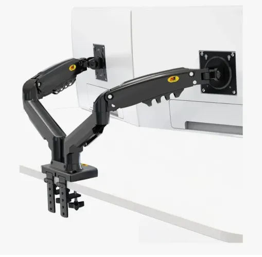 Suporte Duplo para Monitores NB S400 com Pistão a Gás