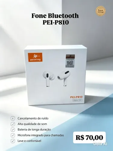 ? Fone Bluetooth Peining PEI-P810