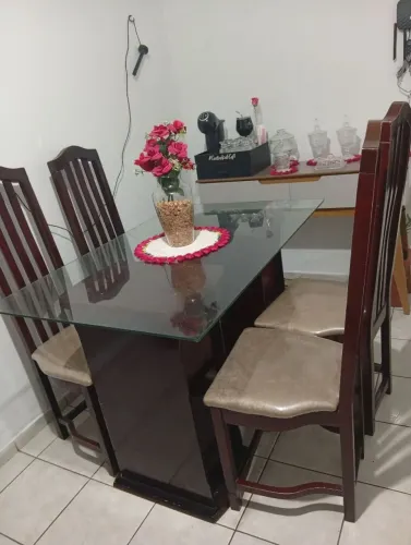 Mesa de vidro