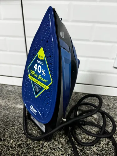 Ferro Vapor Oster Turbo Steam Gcstcs-401 Azul Azul/prata