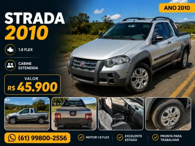 Fiat Strada Adventure1.8/ 1.8 Locker Flex CD 2010