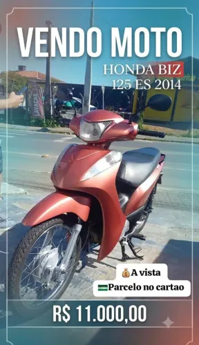 VENDO HONDA BIZ 125 ES - 2014