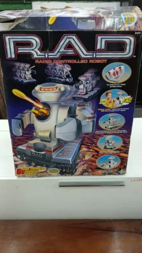 Robô R.A.D. 1.0 Toymax 1998 Vintage Na Caixa