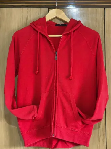 Moletom feminino vermelho