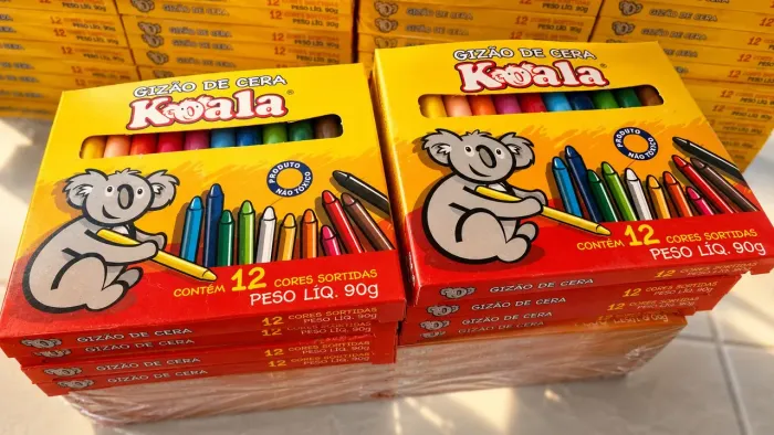 Vendo caixas de giz de cera koala