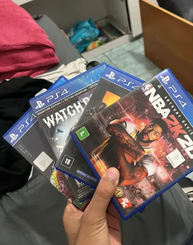 4 jogos de ps4