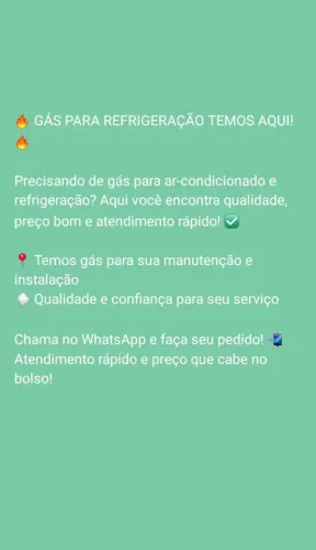 Gás pra ar-condicionado 