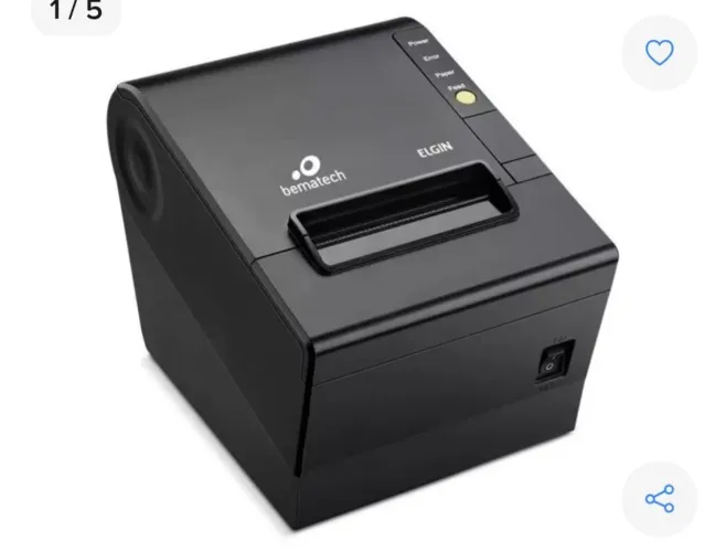 Elgin I9 COM REDE ETHERNET Cupom Não Fiscal E NF-E impressora Térmica