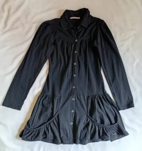 Vestido chemise rodado