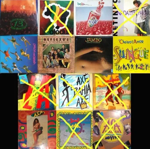 7 LPs Axé Music, música baiana