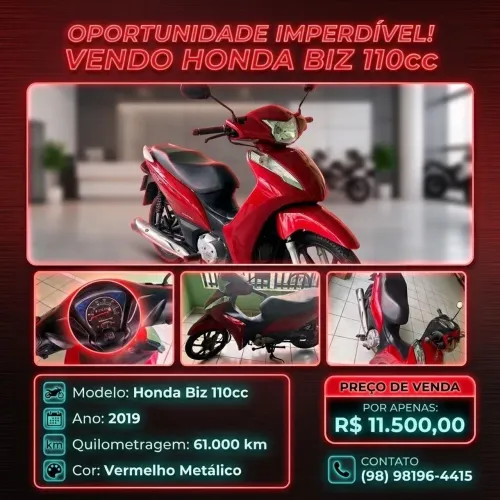 Honda Biz 110i 2019