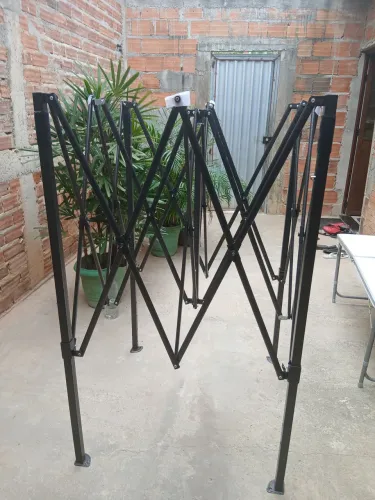 Tenda gazebo sanfonada 3x3
