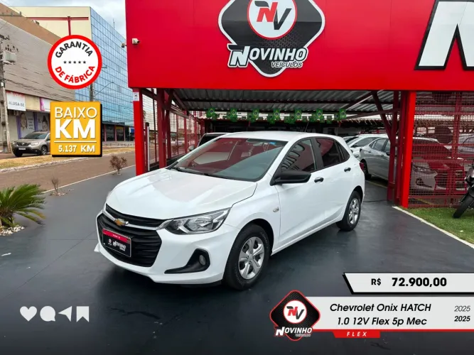 Chevrolet Onix Hatch 1.0 12V Flex Mec. 4P 2025