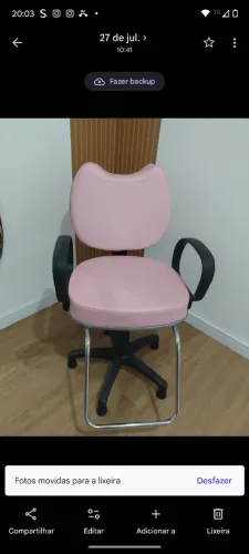 Cadeira de salão 