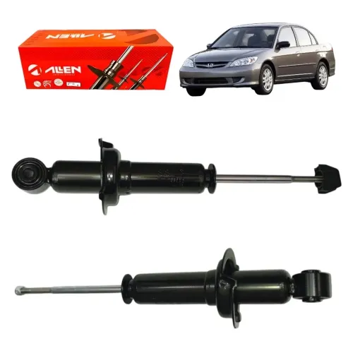 Par de amortecedor traseiro Allen Honda civic 01/06