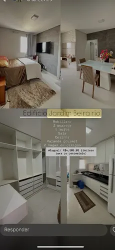 JARDIM BEIRA RIO LOCAÇÃO MOBLIADO DESOCUPADO