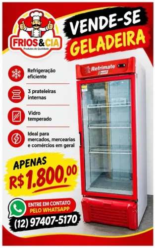 Geladeira expositora
